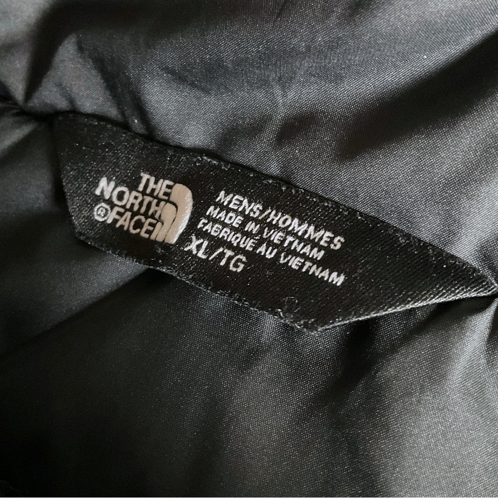 The North Face Mens Aconcagua Jacket Sz XL Hooded Down Puffer Black - Picture 11 of 13